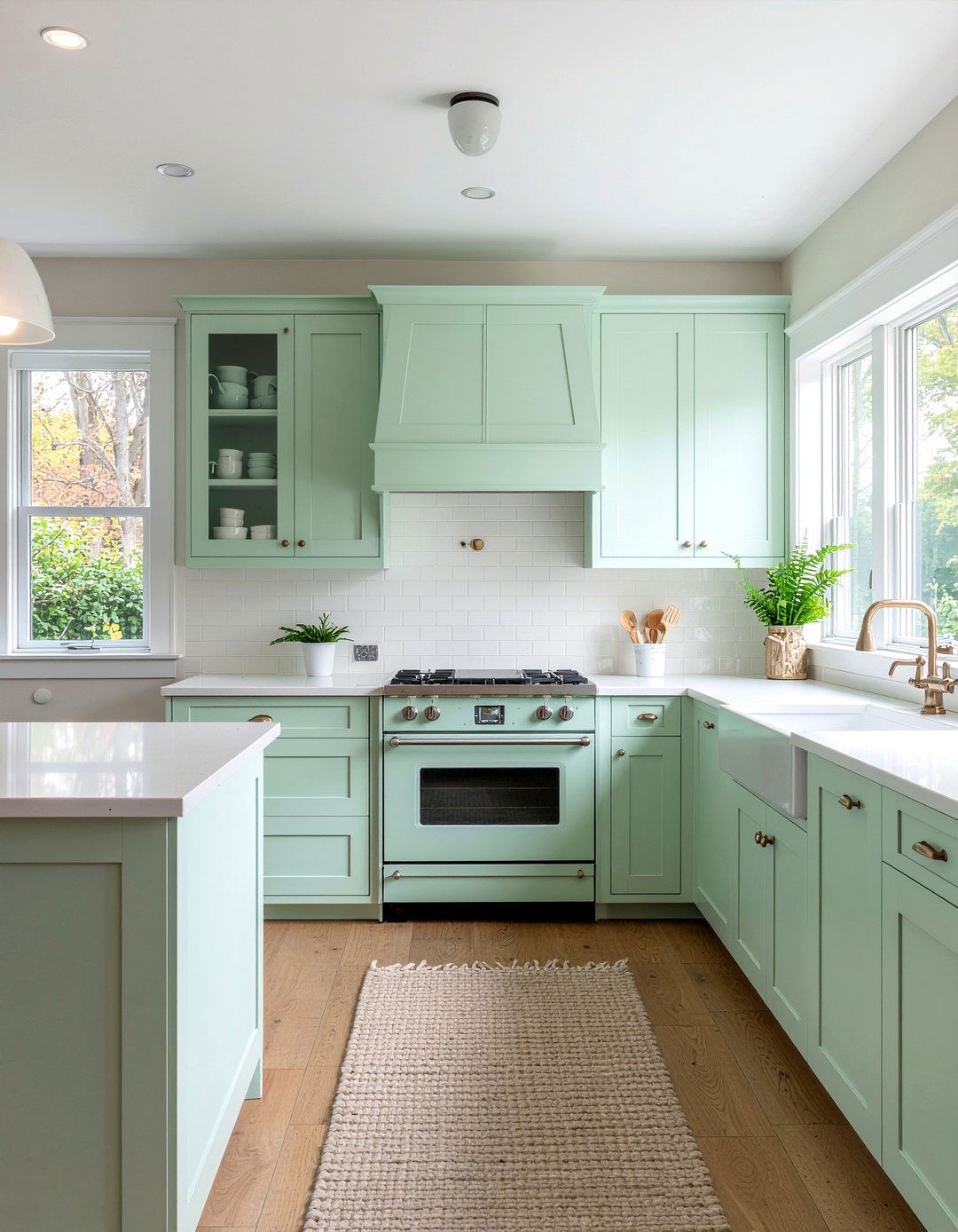 30 Vibrant Green Kitchen Design Ideas to Spice Up Your Home