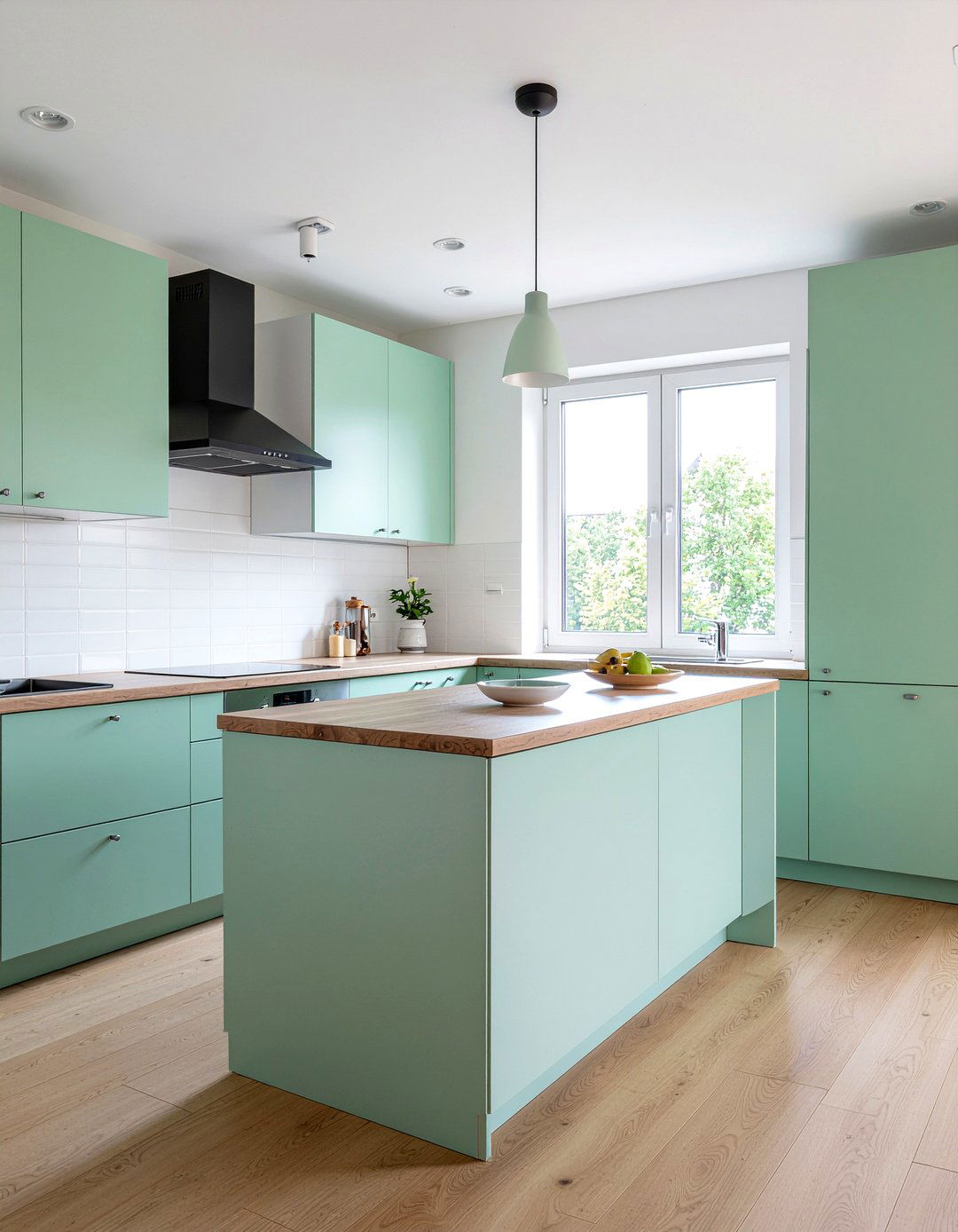 Mint green scandinavian kitchen - 30 mint green kitchen ideas