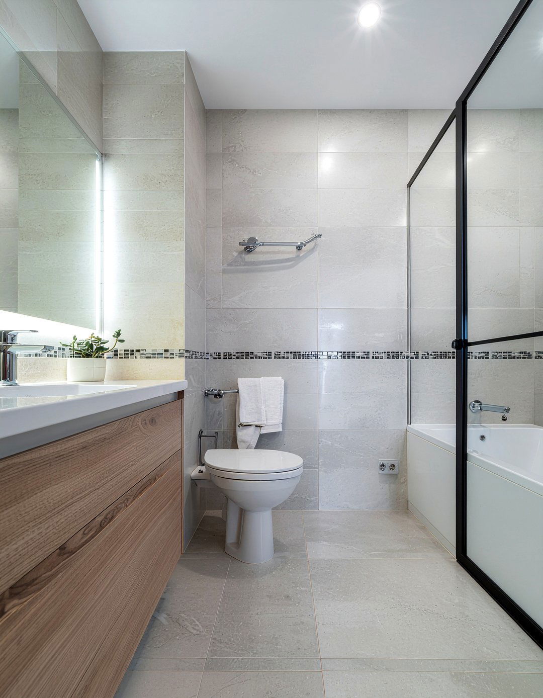 Mirror Bathroom Door - 30 bathroom door ideas