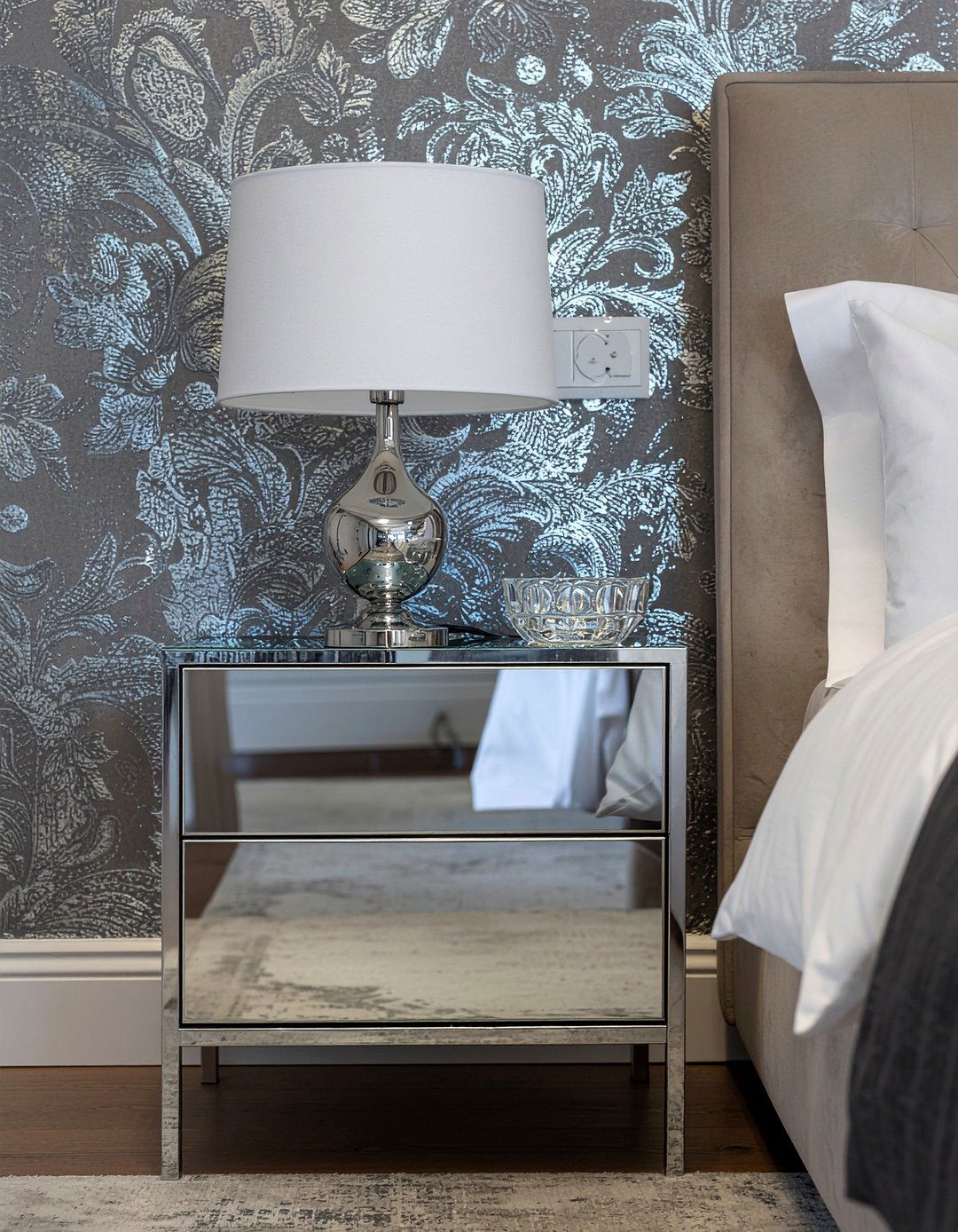 Mirror Finish Storage Cubes - 30 bedroom storage cubes