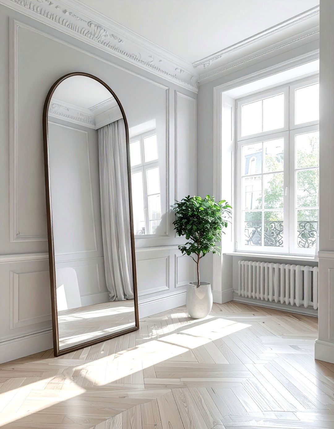 Mirror Placement - 30 interior design rules
