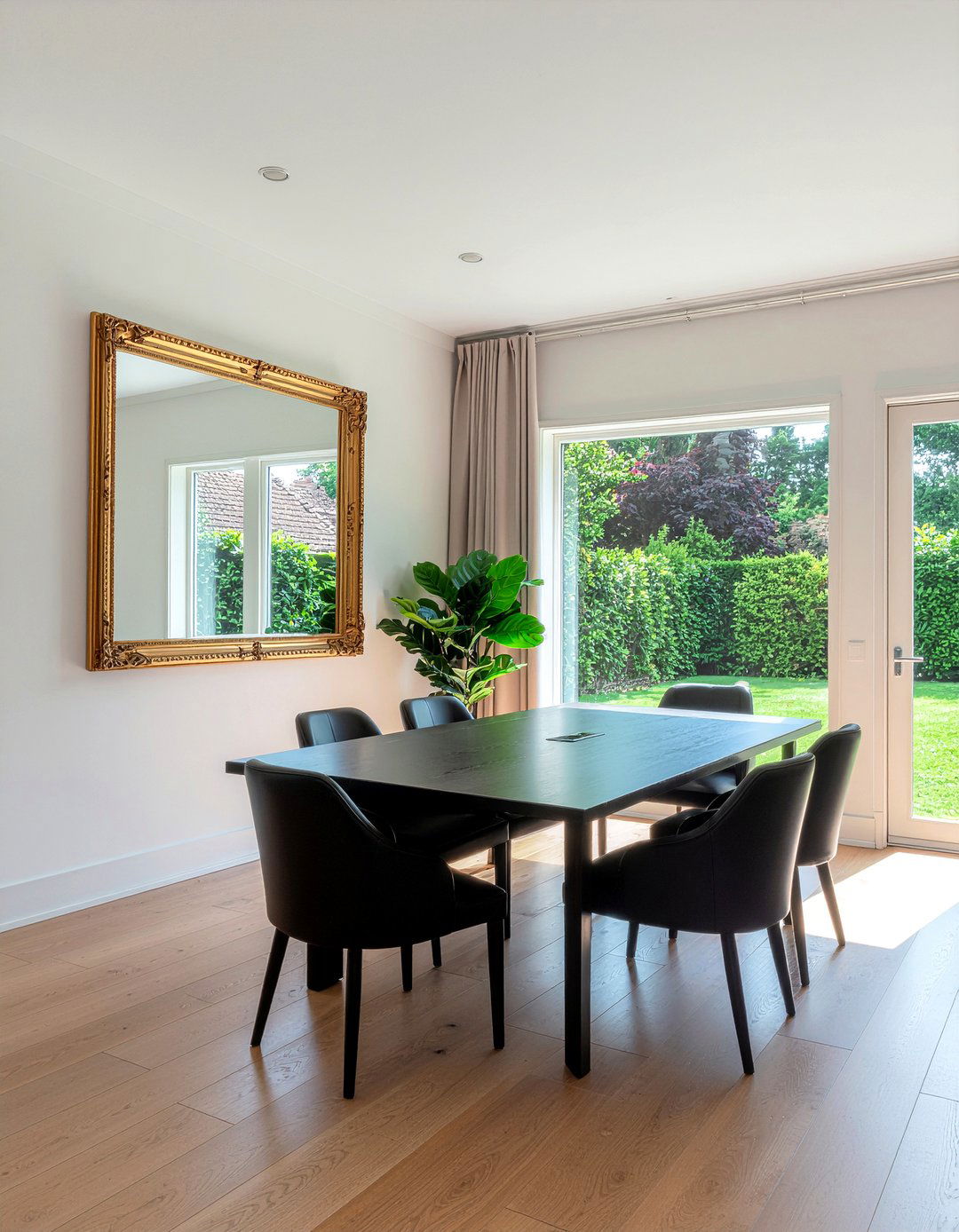 Mirror Placement Opposite Window - 30 dining room balance ideas