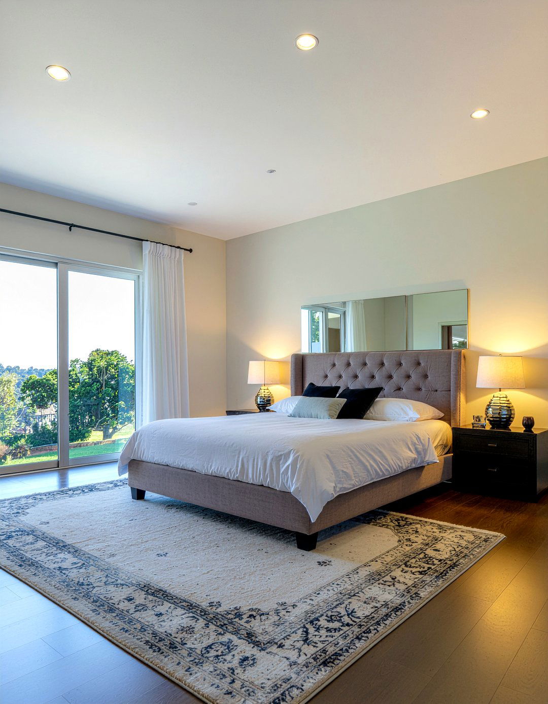 Mirror Wall - 30 bedroom hacks