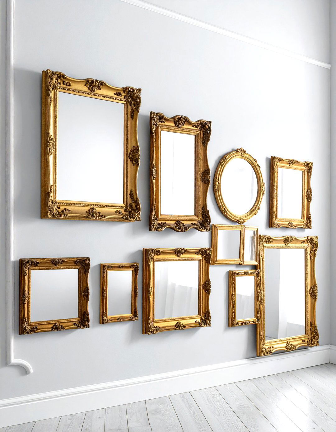 Mirror Wall Decor - 30 cheap decor ideas