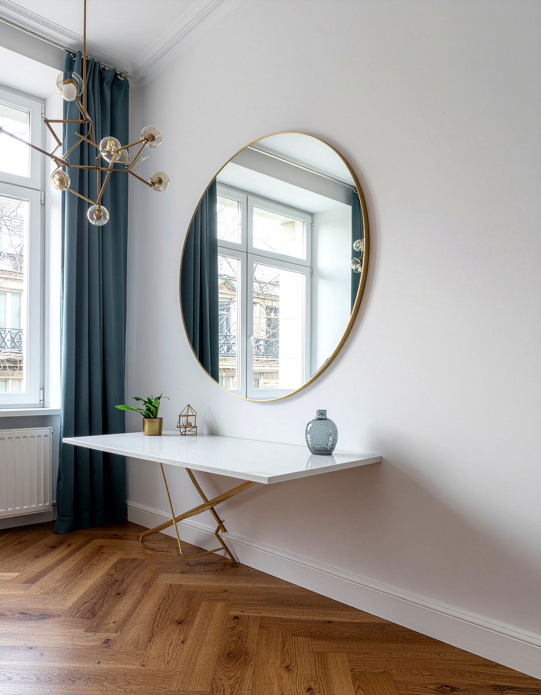 Mirror Wall Decor - 30 DIY living room decor ideas