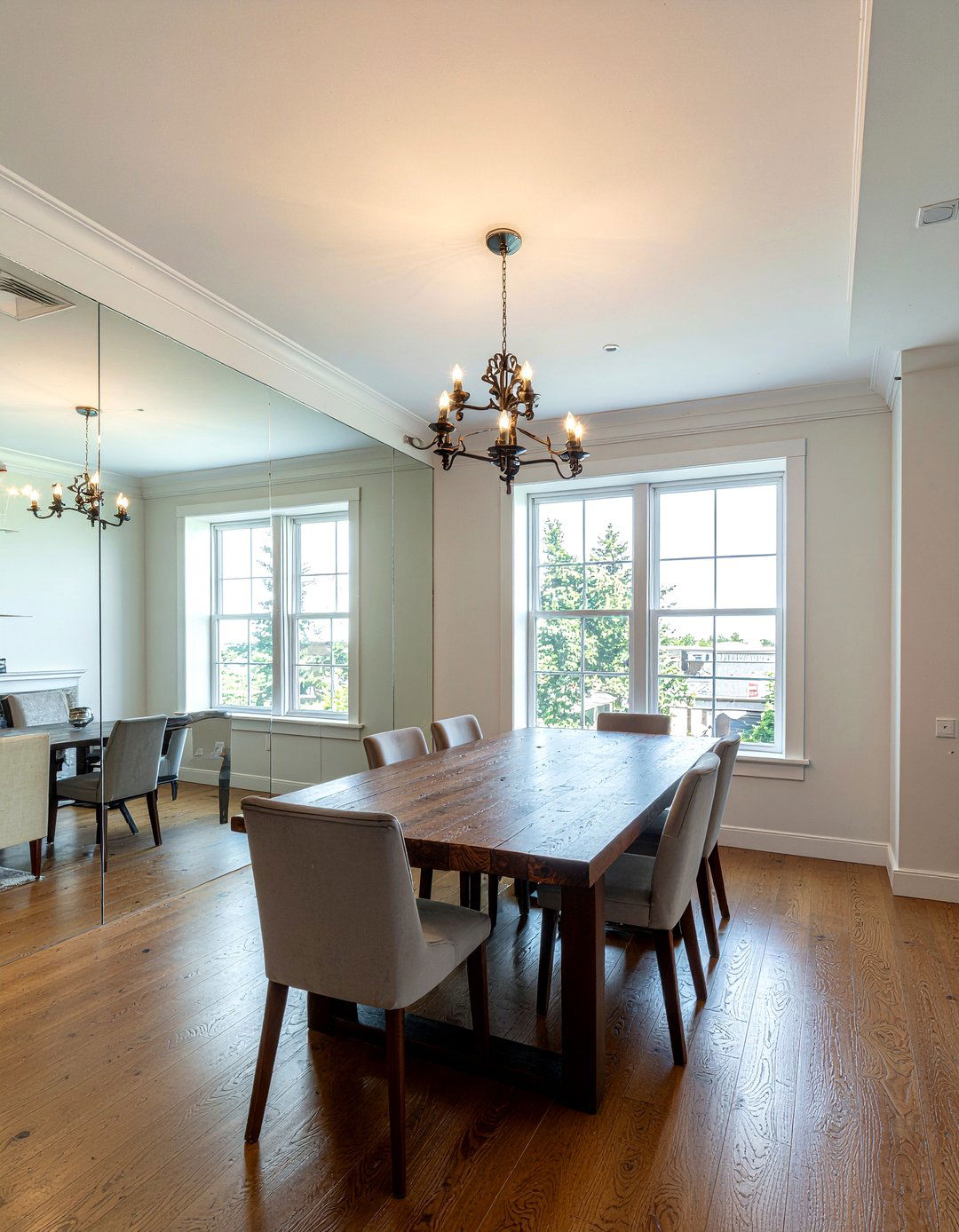 Mirror Wall For Dining Room - 30 dining room entertaining ideas