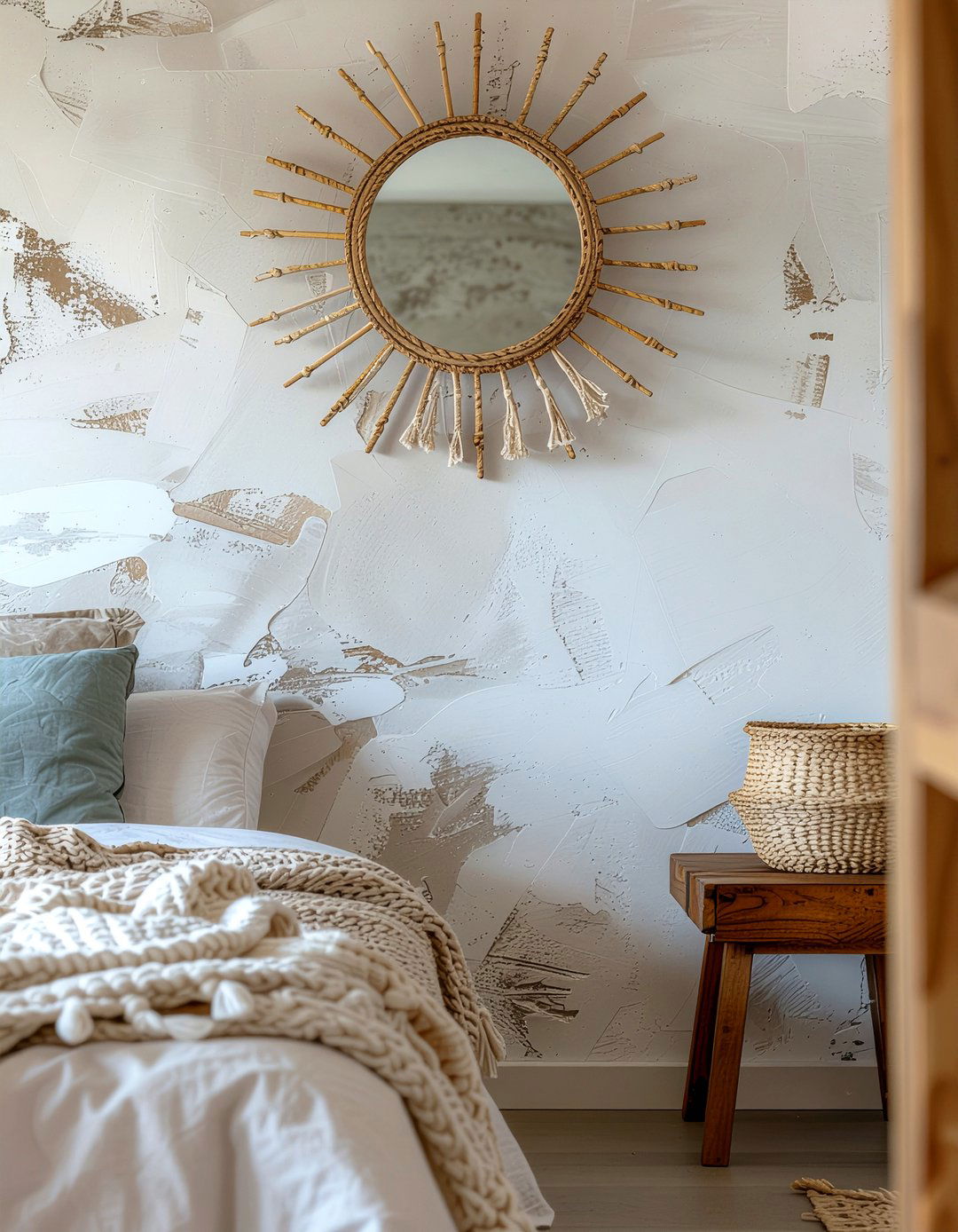 Mirror sunburst wall hanging - 30 bedroom sunburst mirrors