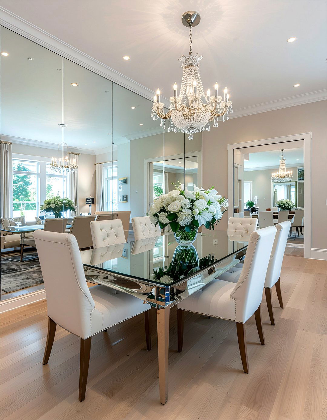 Mirrored Dining Room - 30 expert-recommended dining room ideas