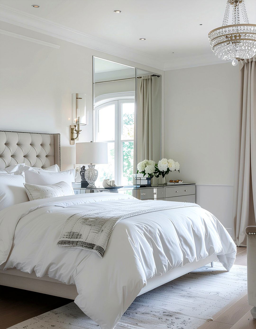 Mirrored Furniture Bedroom - 30 eclectic decor ideas