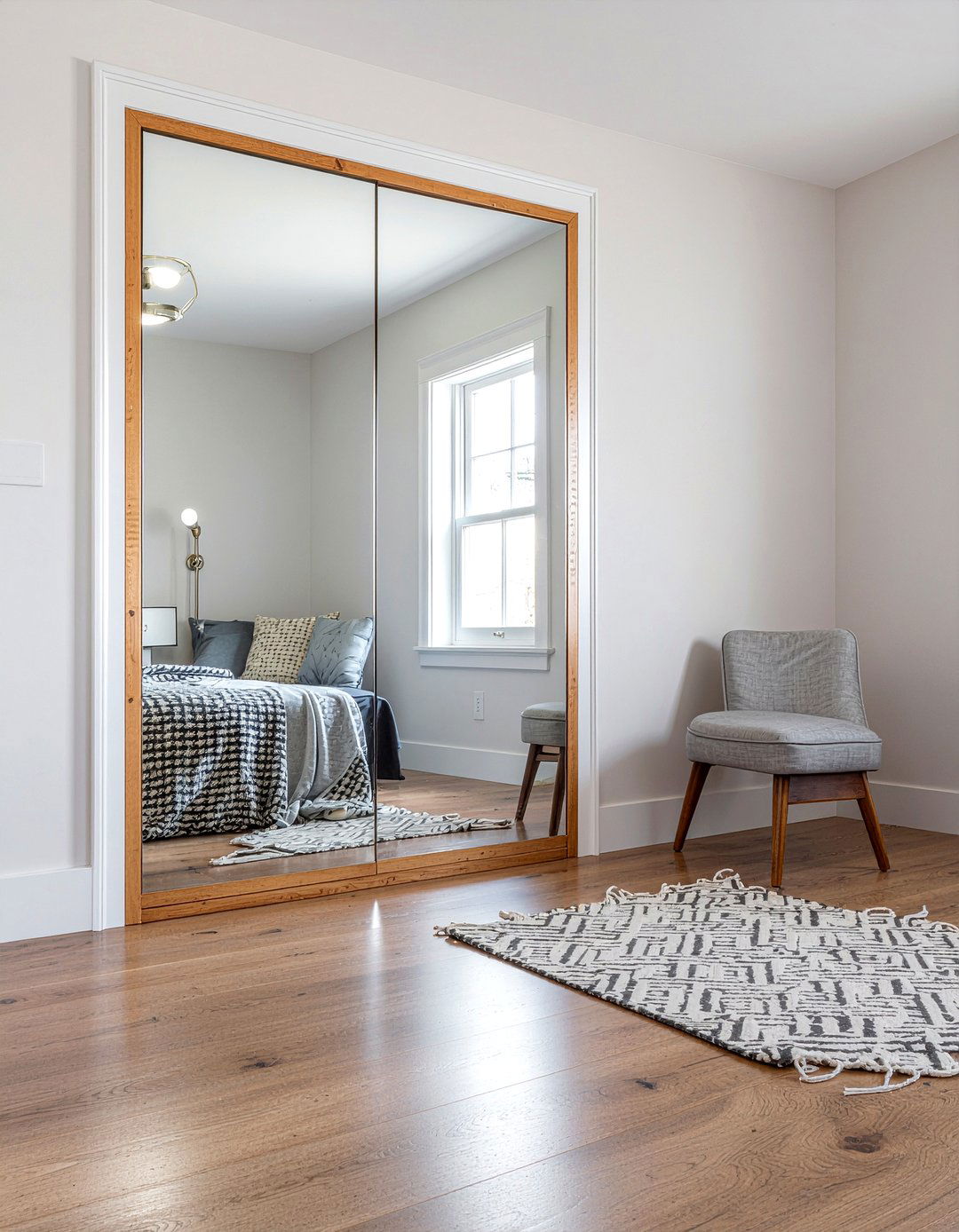 Mirrored Shoe Cabinet - 30 bedroom mirrored furniture ideas