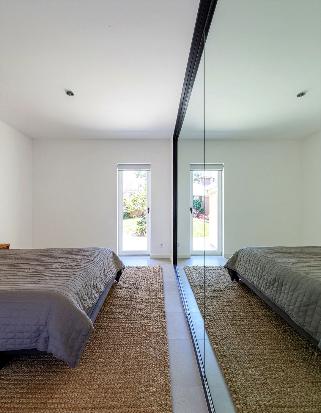 Mirrored Sliding Door - 30 bedroom barn doors