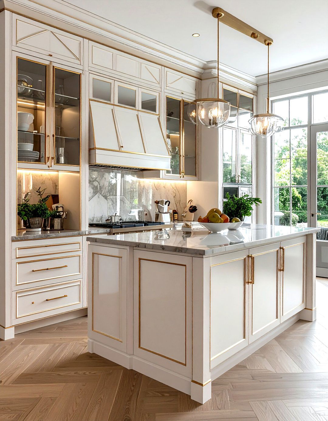 Mirrored Tall Kitchen Cabinets - 30 tall cabinet kitchen ideas