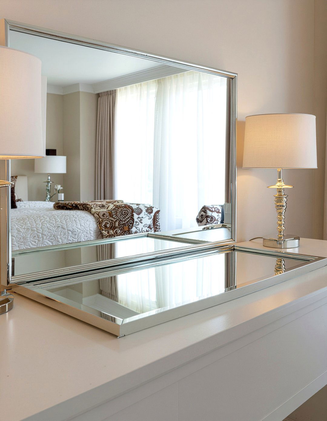 Mirrored Vanity Tray - 30 bedroom catch all trays