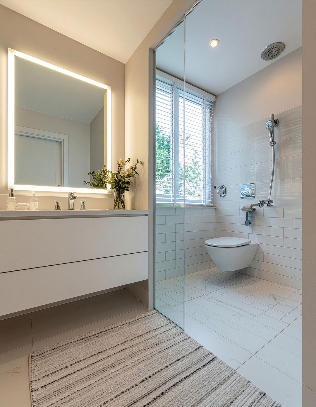 Mirrored Wall Small Bathroom - 30 mirrored wall bathroom ideas