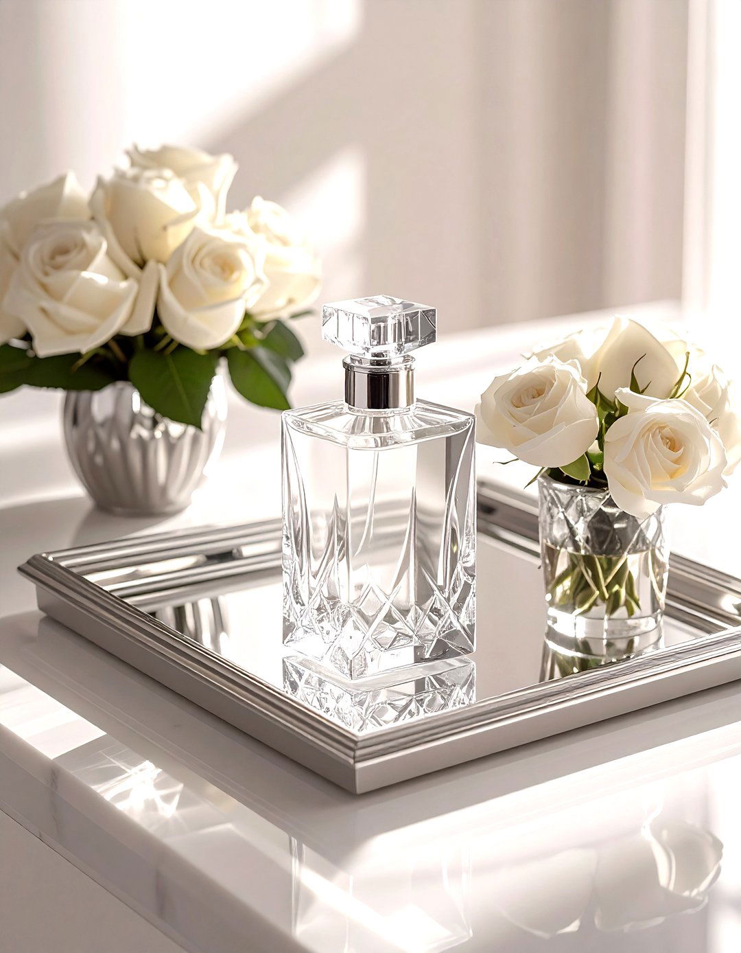 Mirrored display tray - 30 living room catch all trays