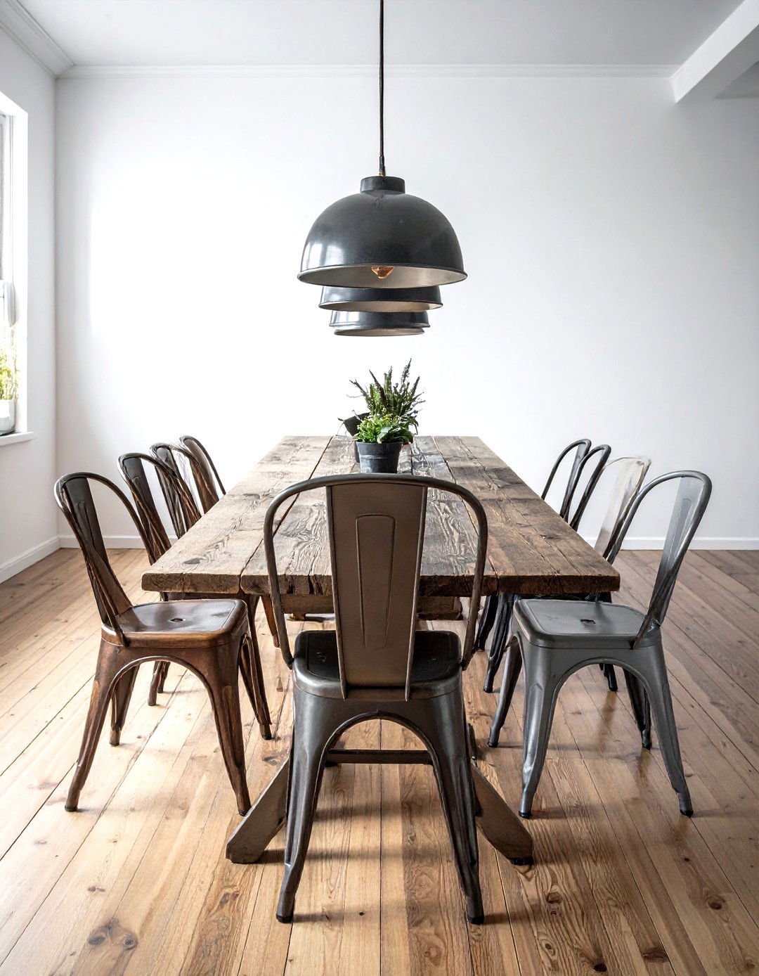 Mismatched Chairs - 30 dining room seating arrangements ideas
