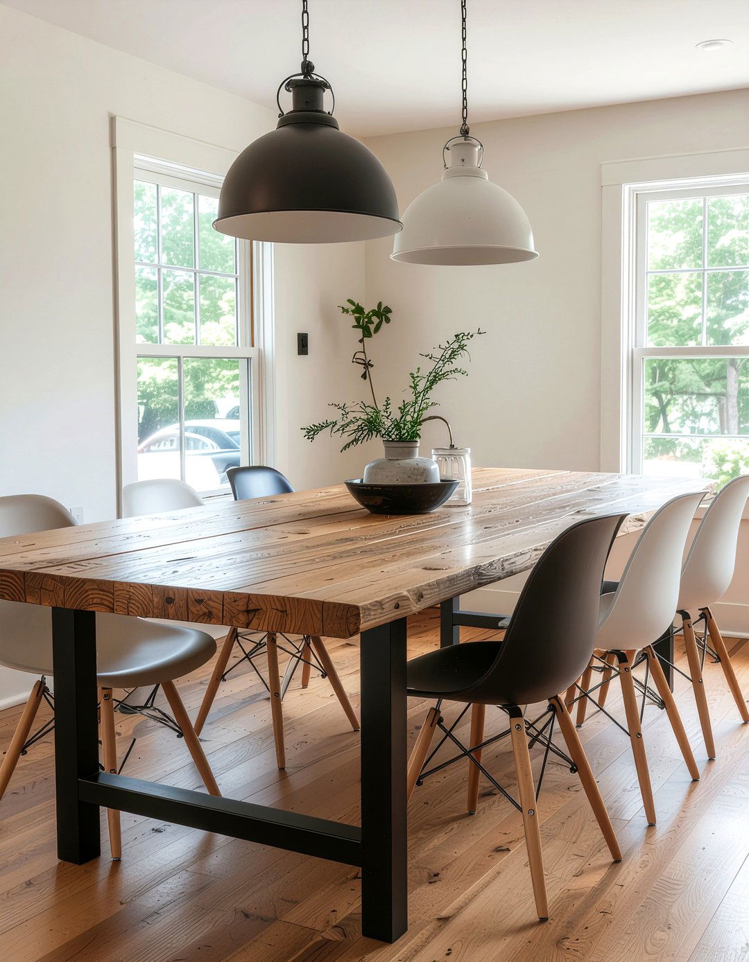 Mismatched Dining Chair - 30 flea market decor ideas