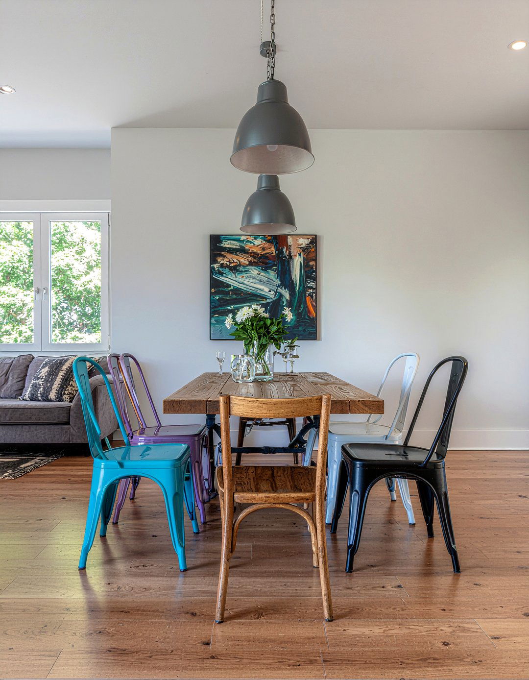 Mismatched Dining Chair - 30 dining room chair ideas