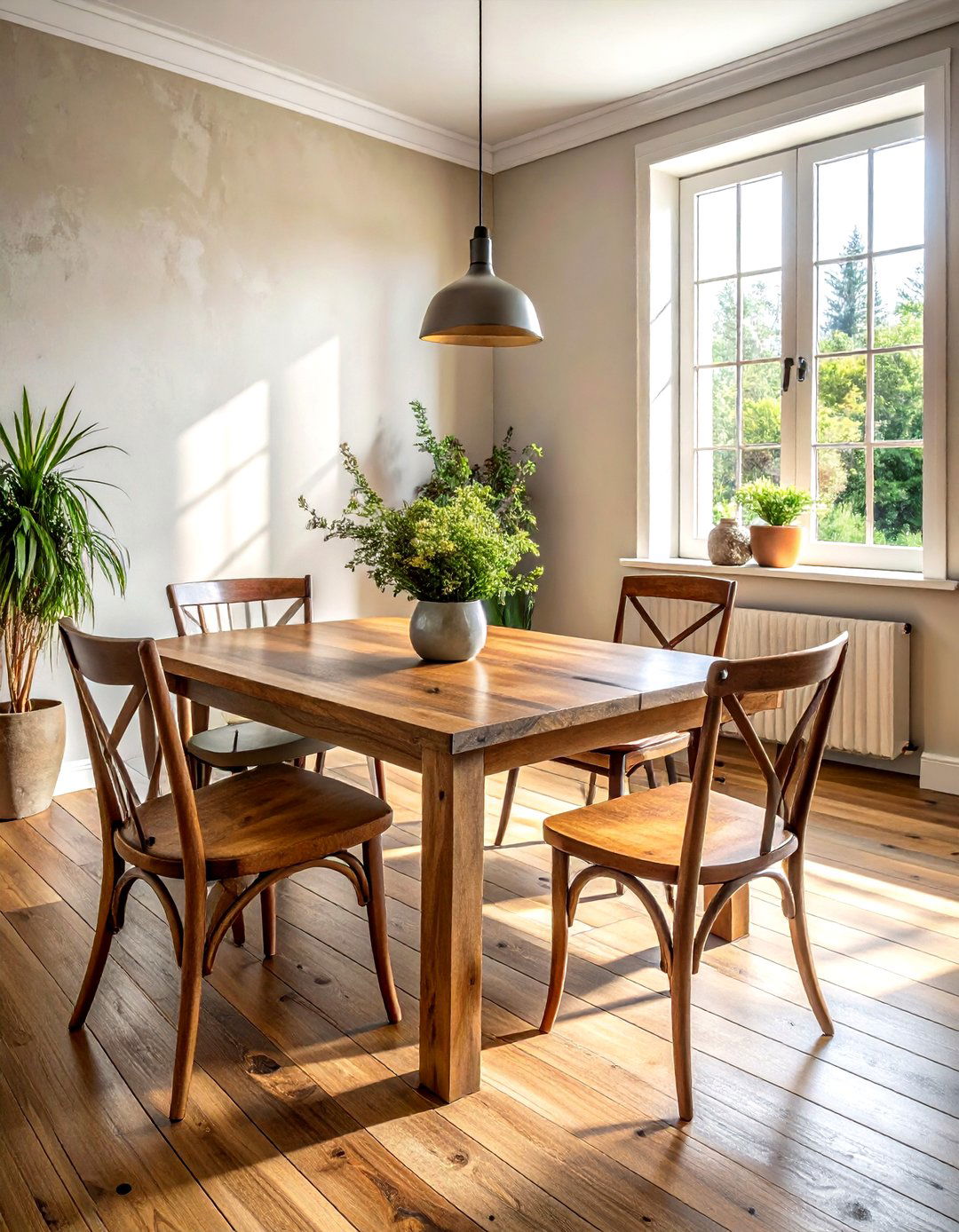 Mismatched Dining Chairs - 30 fearless dining room ideas