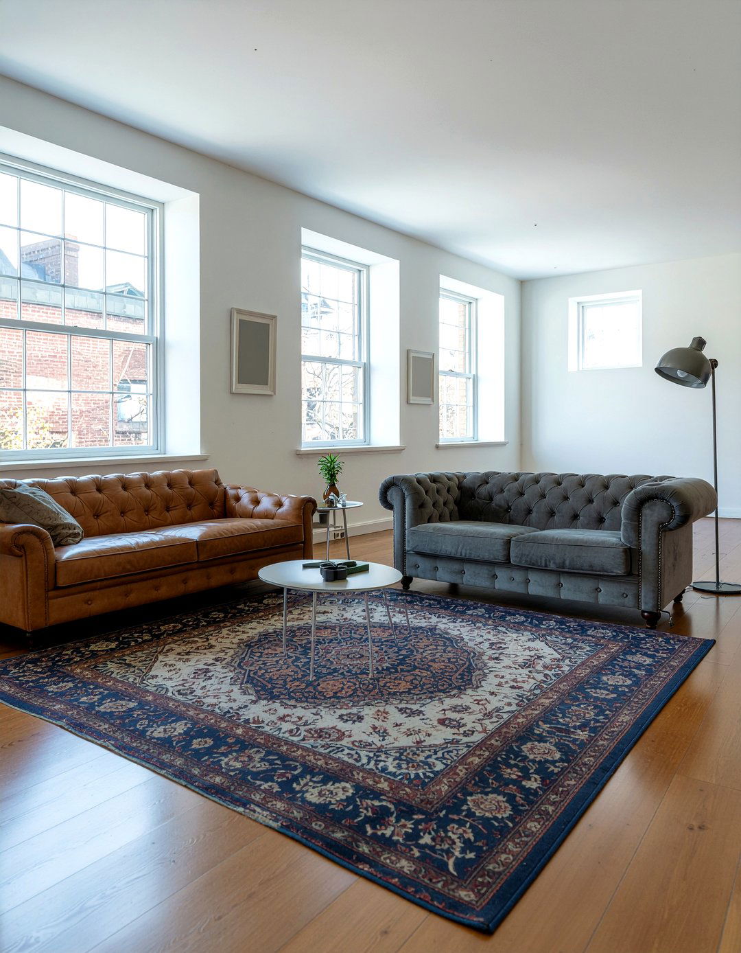 Mismatched Sofa Set - 30 living room two sofa ideas