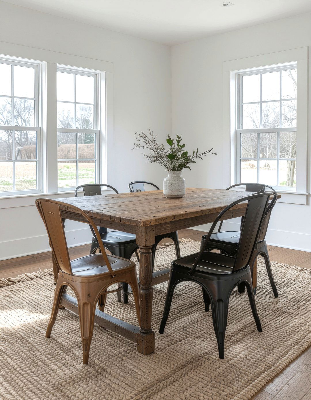 Mismatched dining chairs - 30 dining room refresh ideas