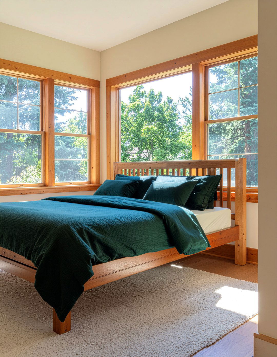 Mission Style Bed - 30 wooden bed frames