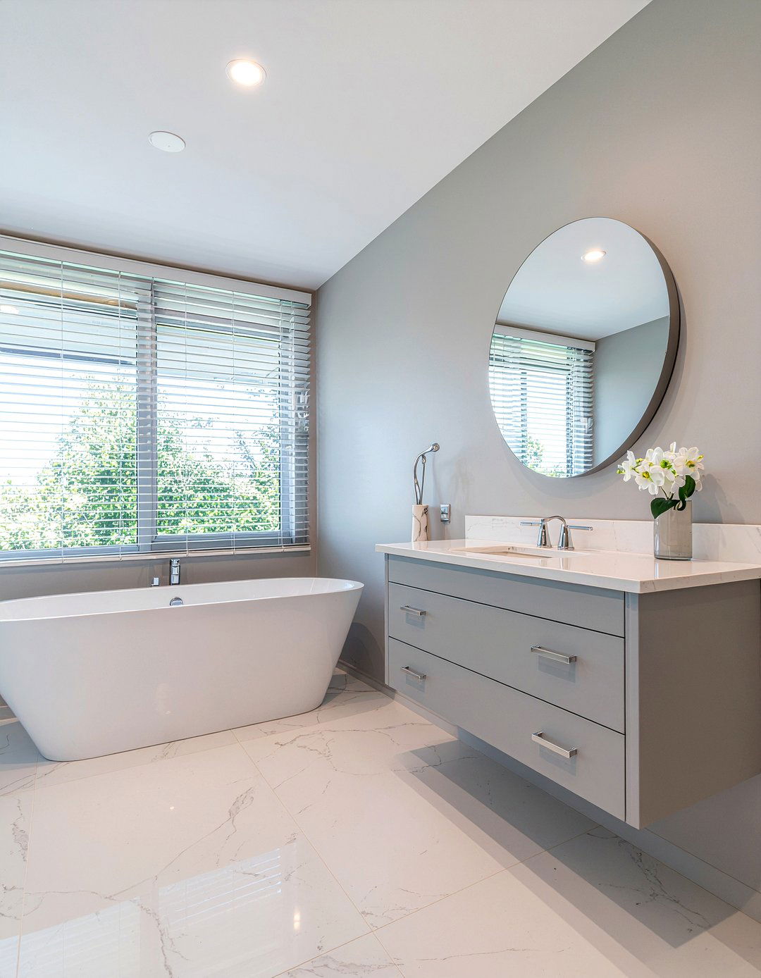 Mist Grey Bathroom Paint - 30 bathroom paint colors