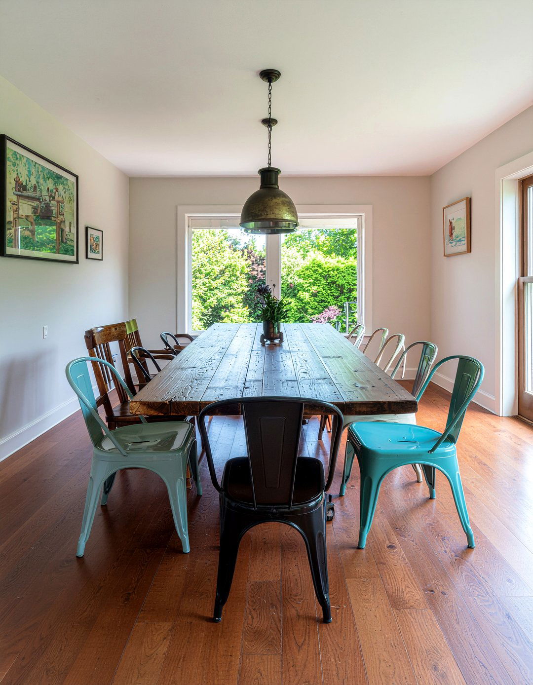 Mixed Dining Chairs - 30 dining room emerging trend ideas