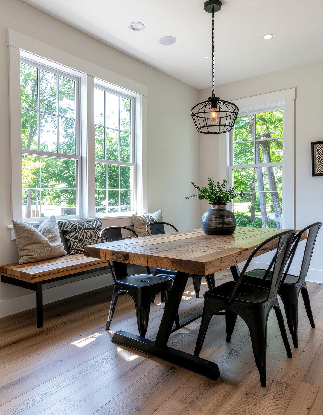 Mixed Dining Seating - 30 farmland dining room ideas