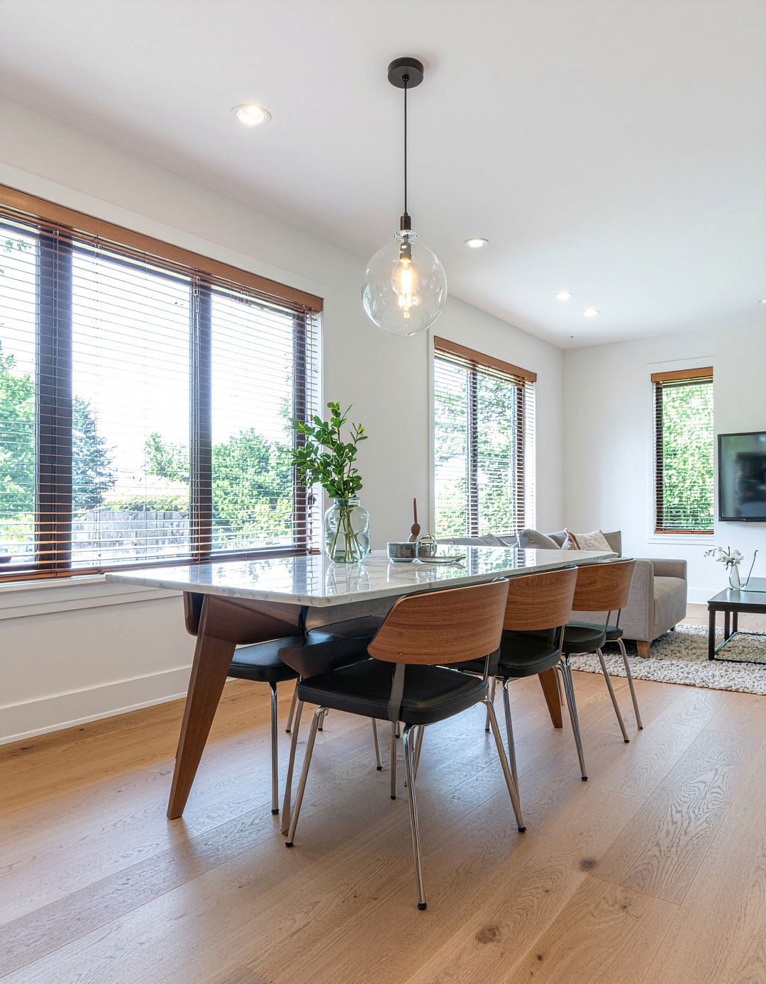 Mixed Materials Dining Room - 30 new build dining room ideas