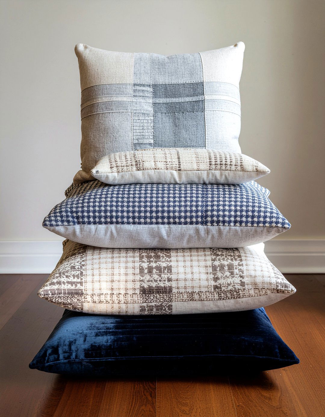 Mixed Size Sofa Pillows - 30 living room throw pillow arrangement