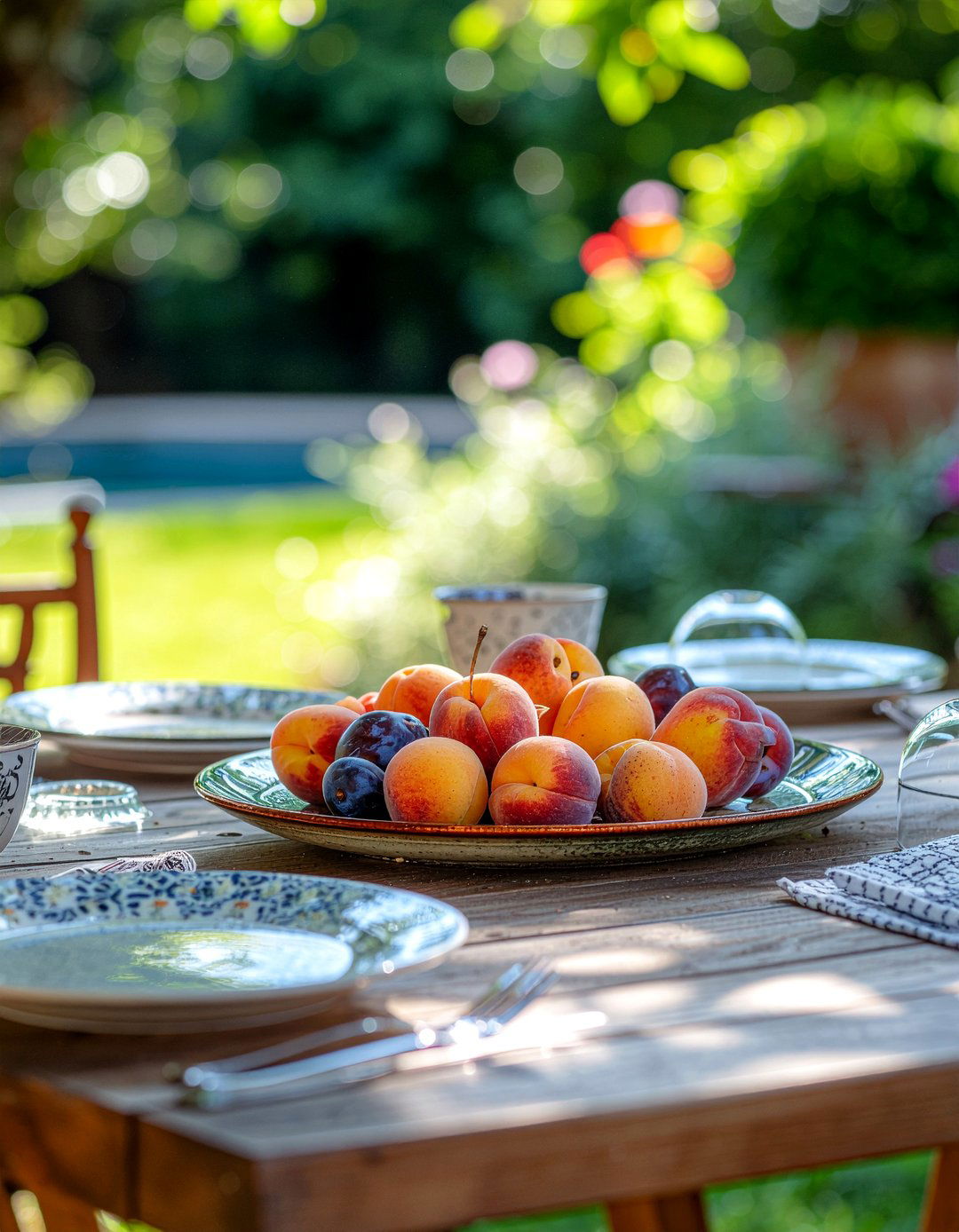 Mixed Stone Fruit Platter - 30 fruit centerpiece dining ideas