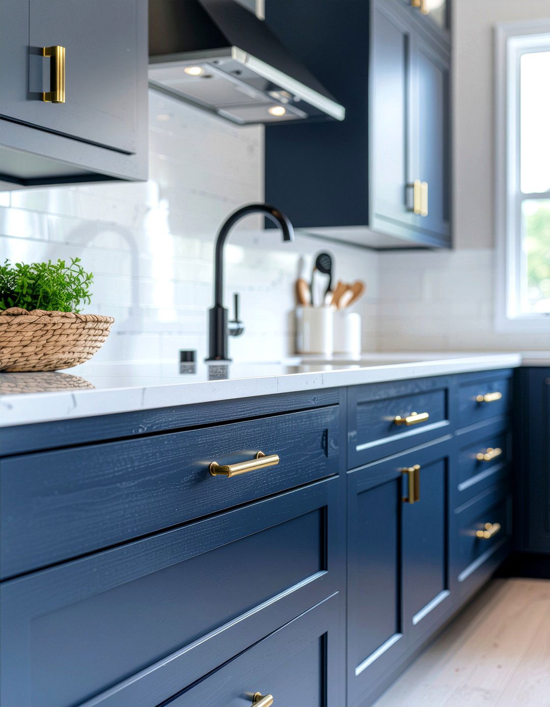 Mixed metal hardware - 30 kitchen layering ideas