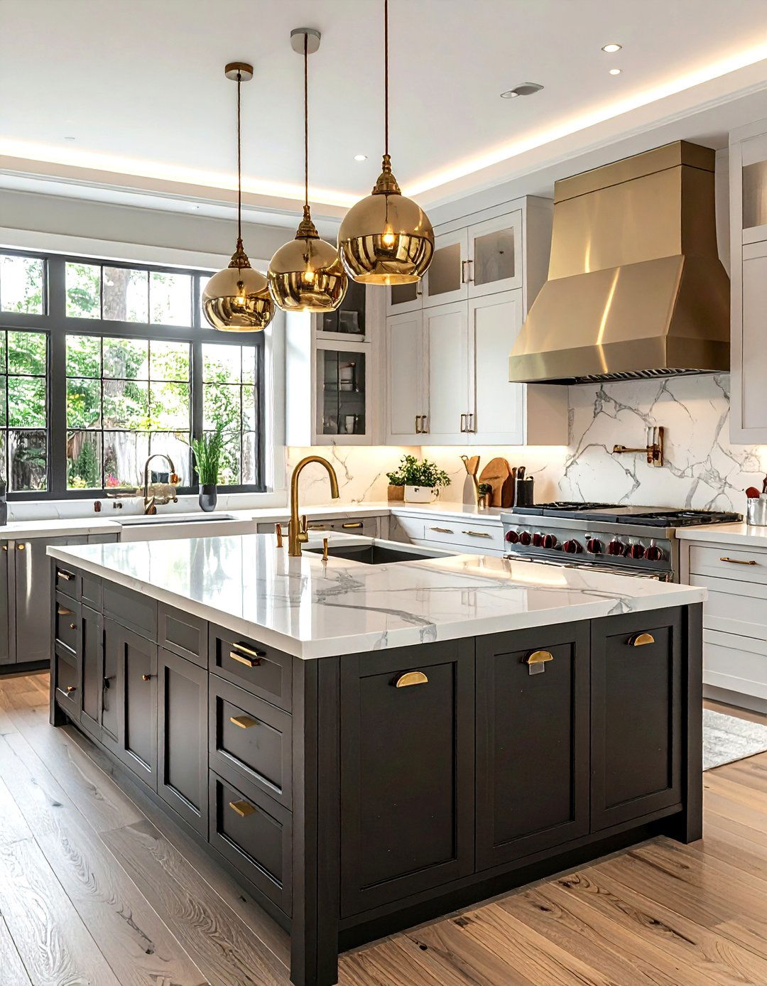 Mixed metal kitchen - 30 sophisticated kitchen ideas