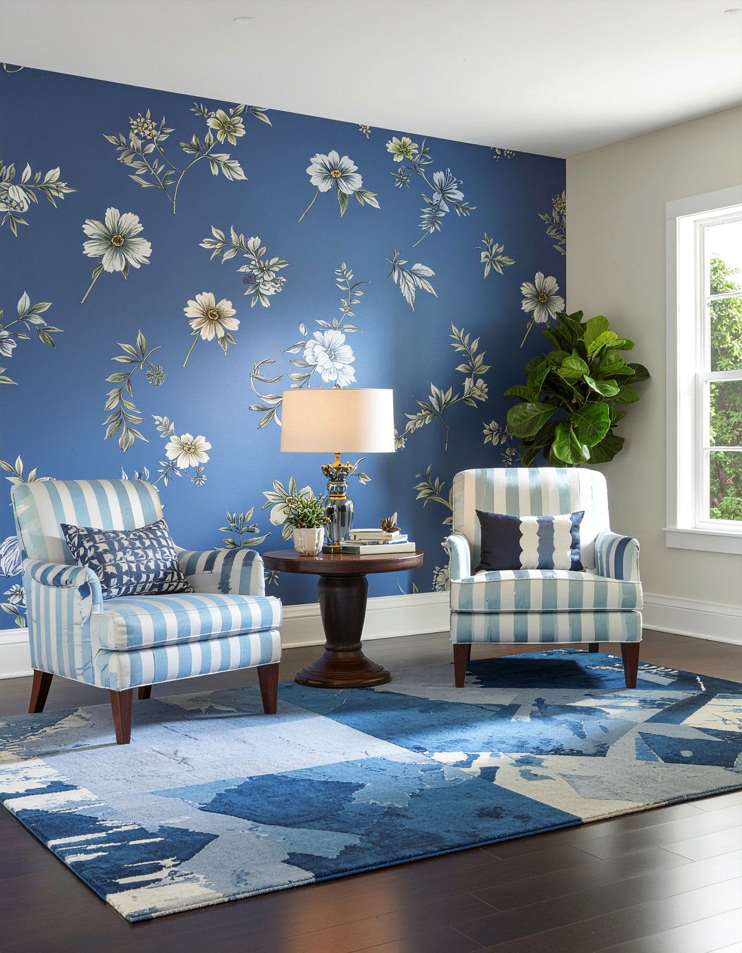 Mixed pattern living room - 30 eclectic living room ideas