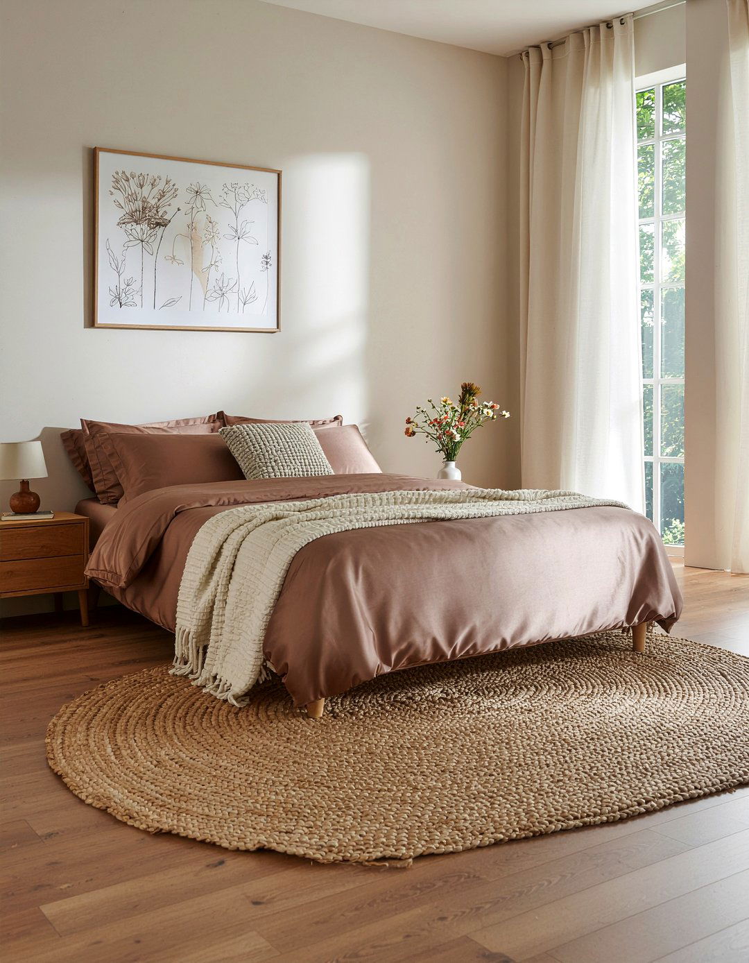 Mocha Silk Bedding - 30 bedroom silk bedding ideas