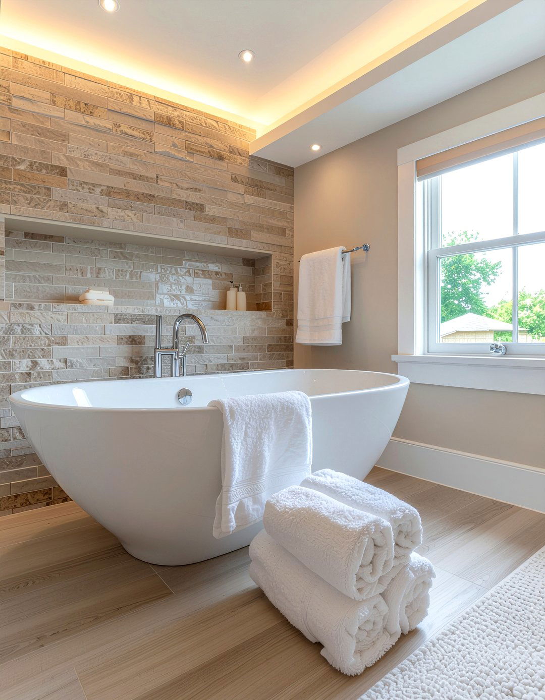 Mocha and cream bathroom - 30 mocha bathroom ideas