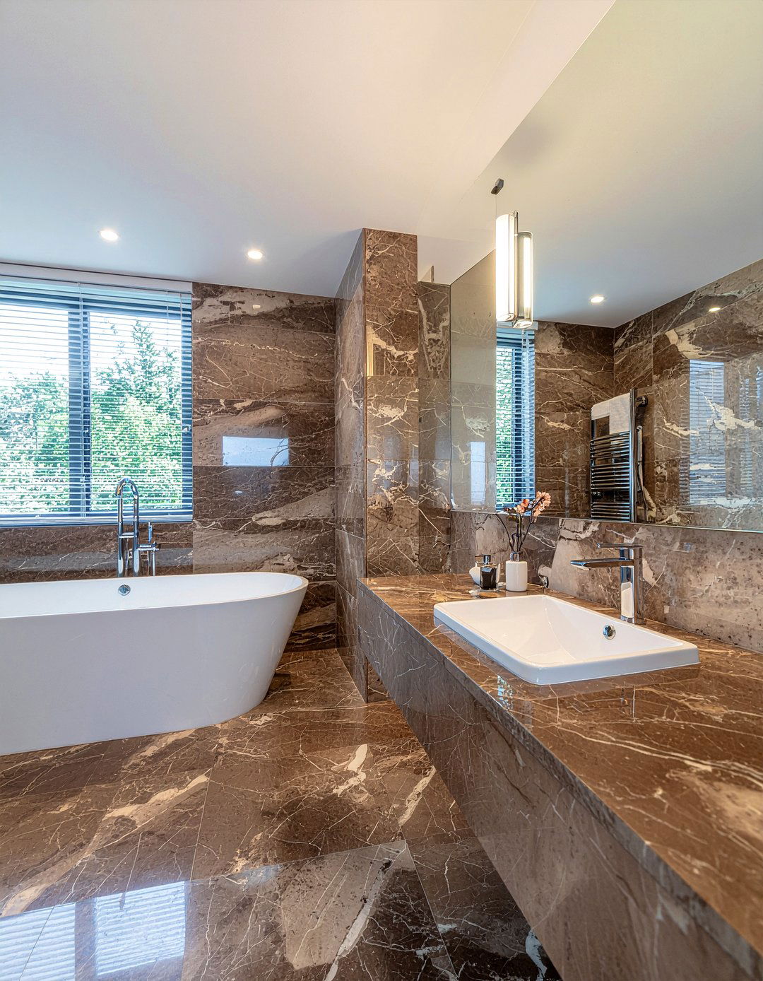 Mocha marble bathroom - 30 mocha bathroom ideas
