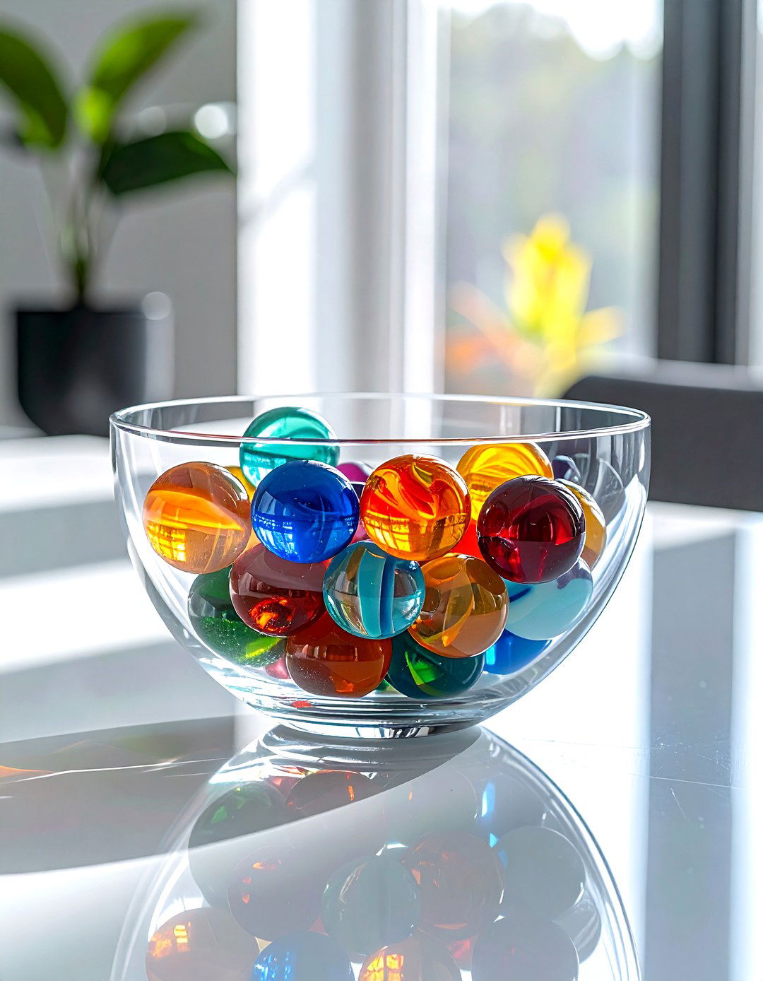 Modern Acrylic Bowl - 30 bowl decor ideas
