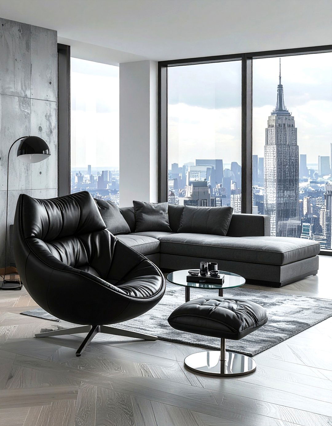 Modern Apartment Womb Chair - 30 living room womb chair ideas