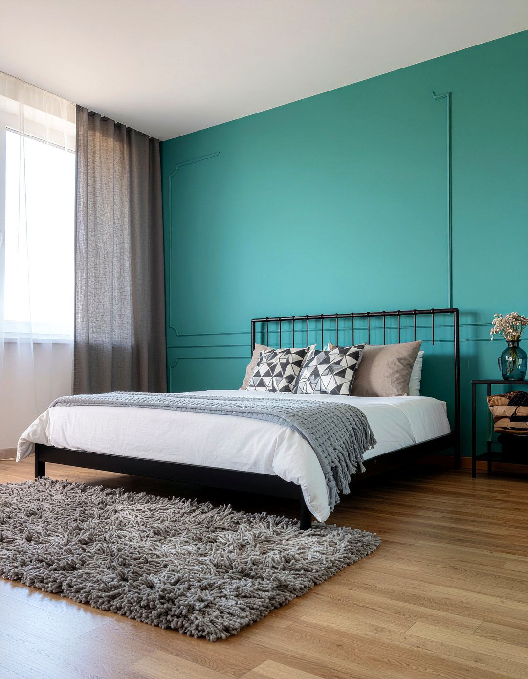 Modern Aqua Bedroom - 30 aqua bedroom ideas