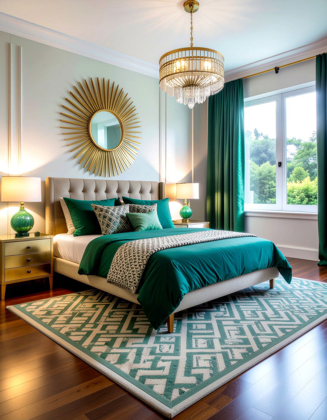 Modern Art Deco Bedroom - 30 creative bedroom ideas