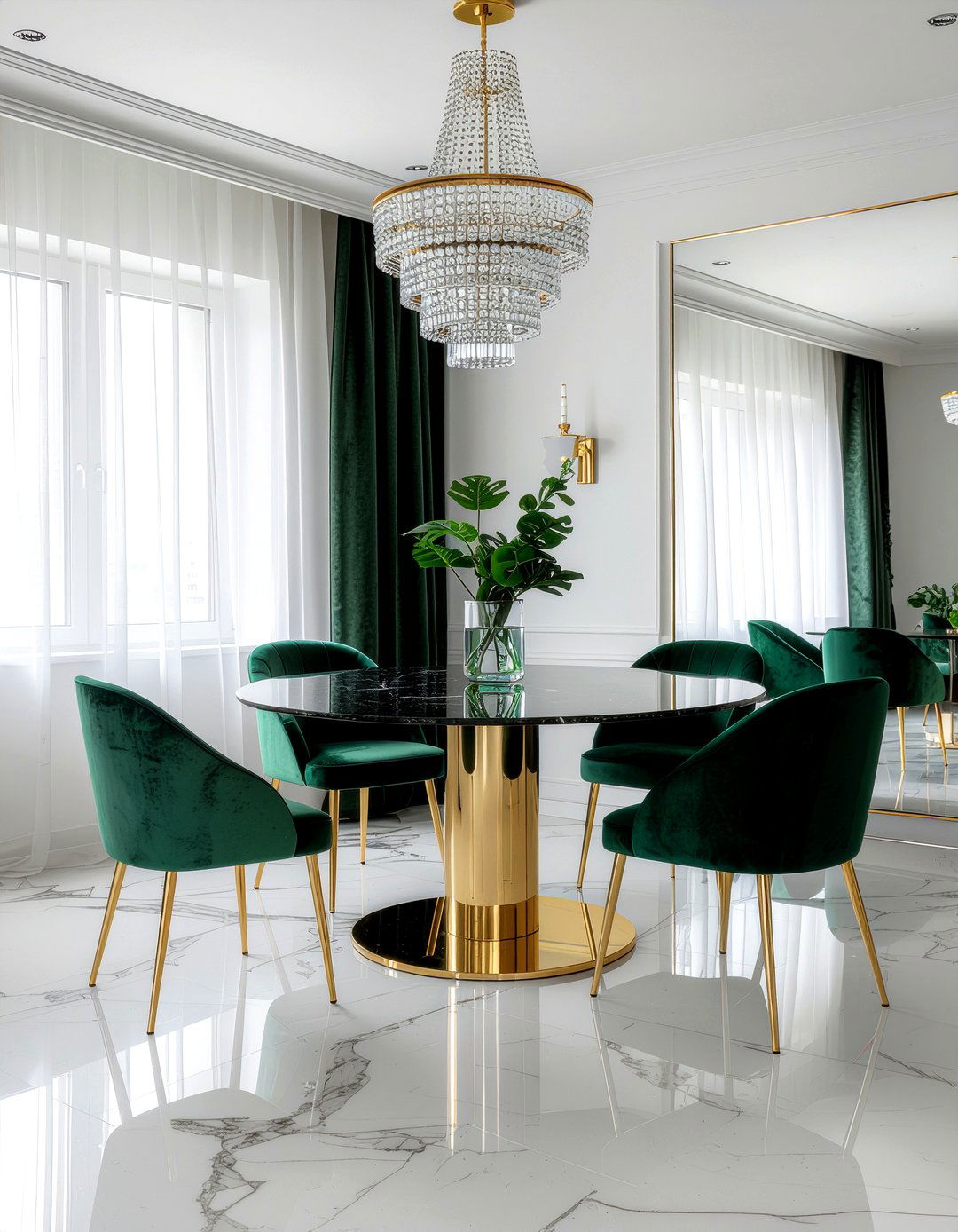Modern Art Deco Dining Room - 30 dining room character ideas