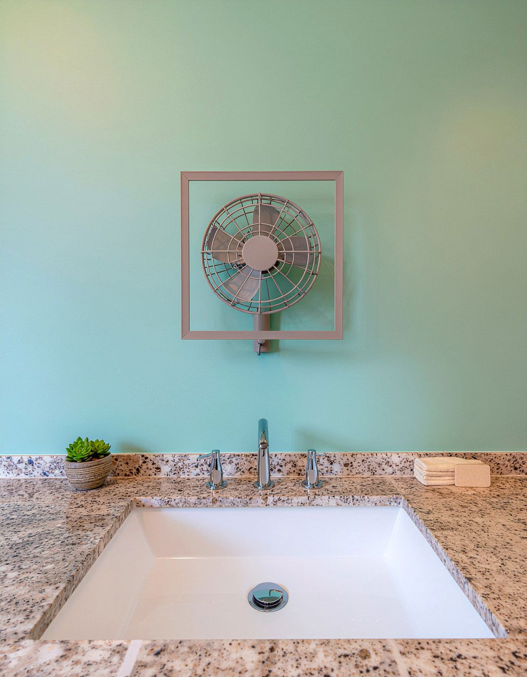 Modern Bathroom Fan With Square Trim - 30 bathroom exhaust fan ideas