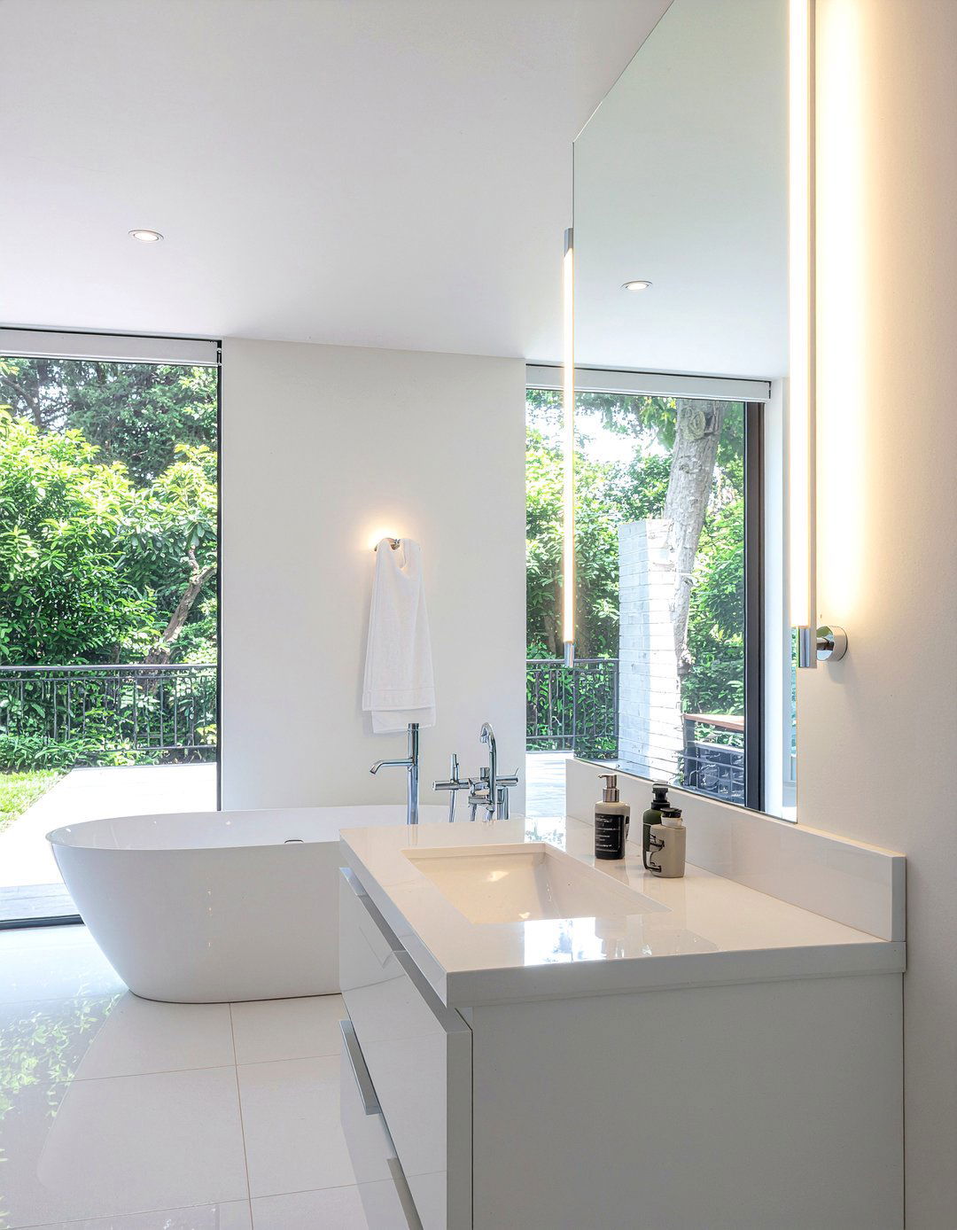 Modern Bathroom Sconce - 30 bathroom lighting accent ideas
