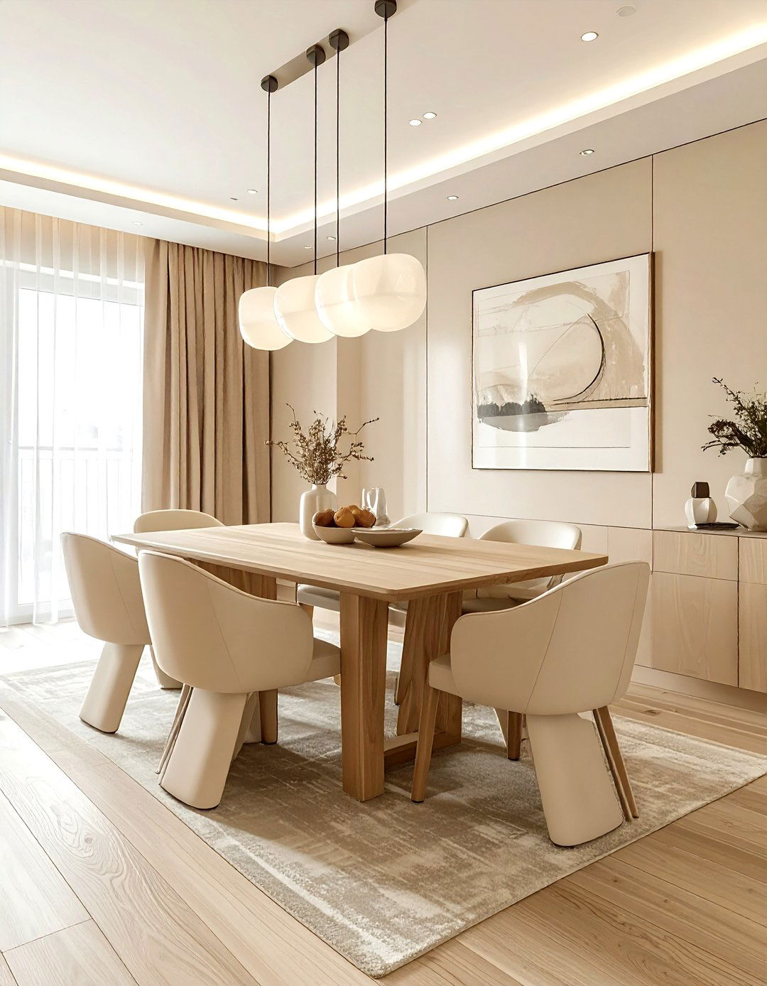 30 Beautiful Beige Dining Room Decor Ideas to Inspire You