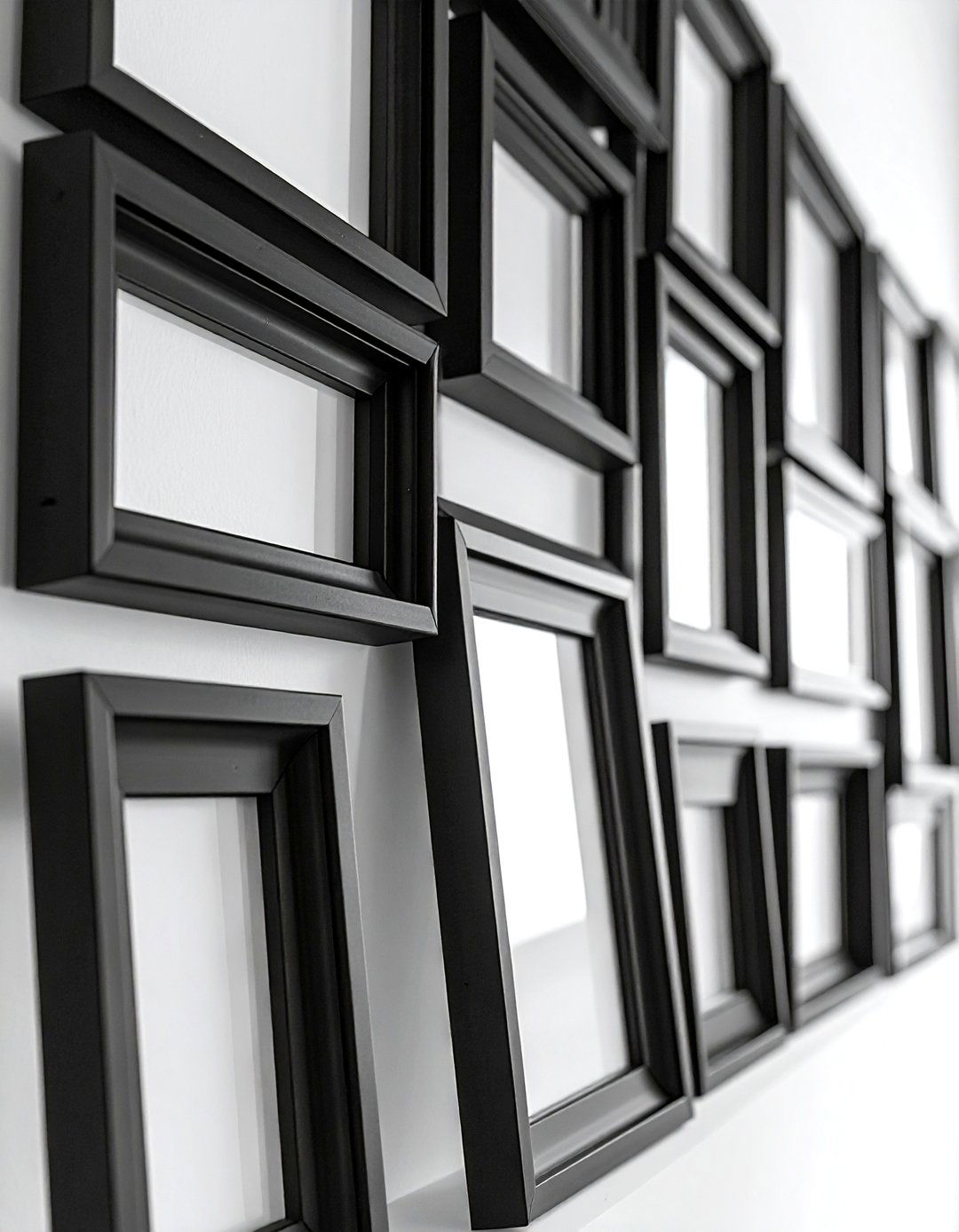 Modern Black Frame - 30 picture frame ideas