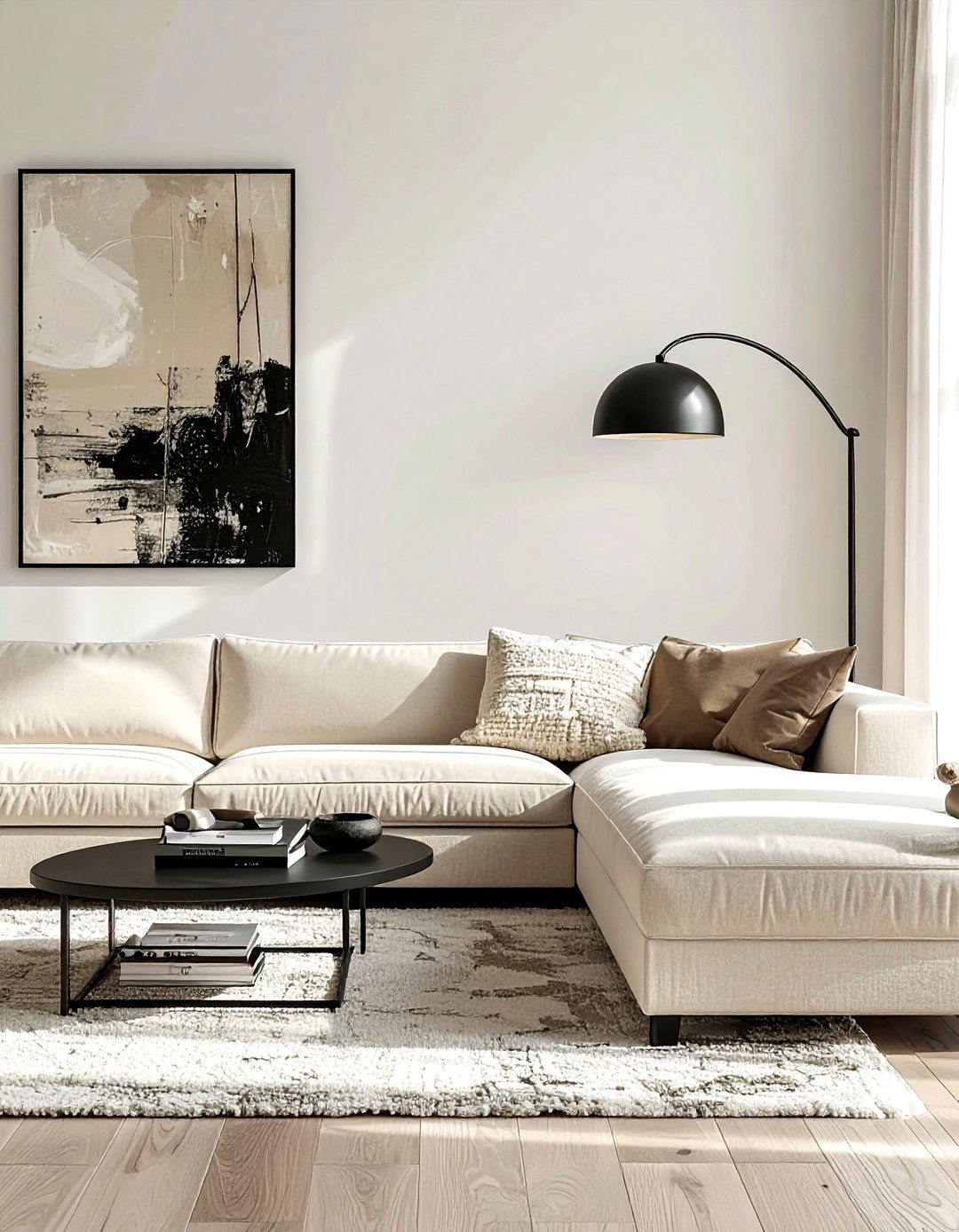 Modern Boho Cream Living Room - 30 bohemian cream living room ideas