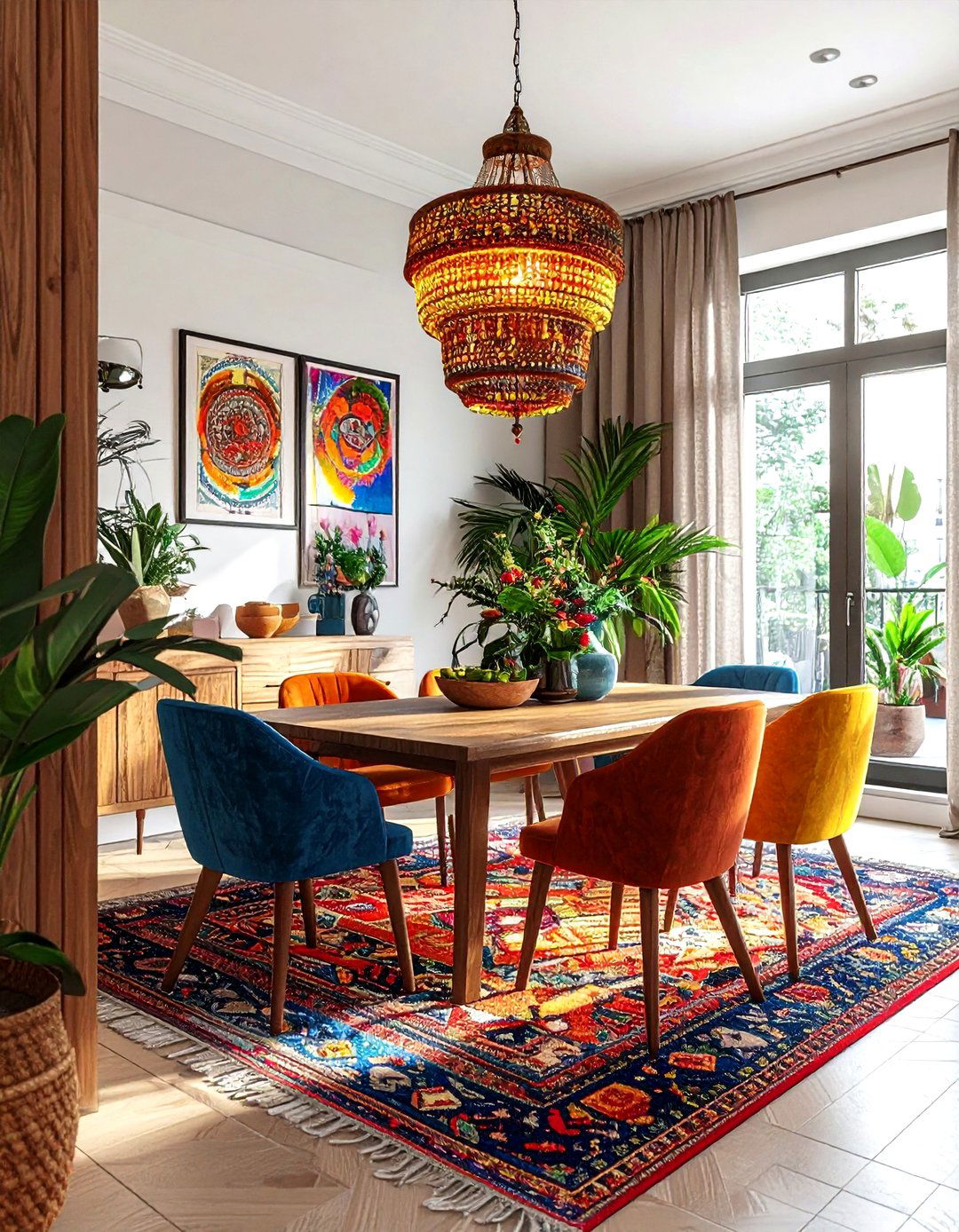 Modern Boho Dining Room - 30 dining room soft settings