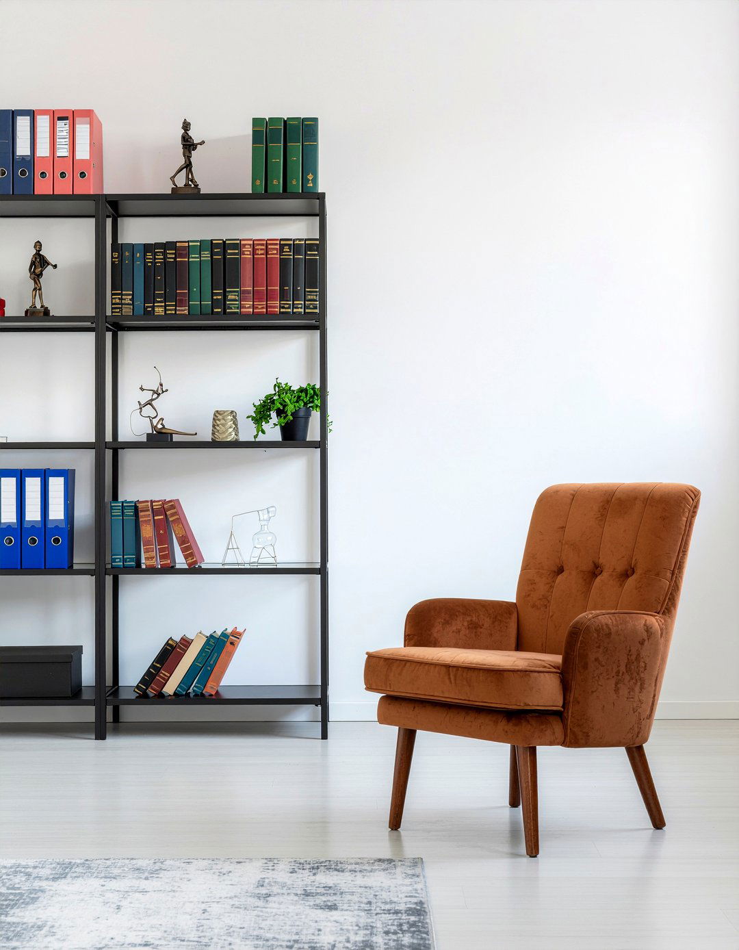 Modern Bookshelf With Glass - 30 living room display cabinet ideas